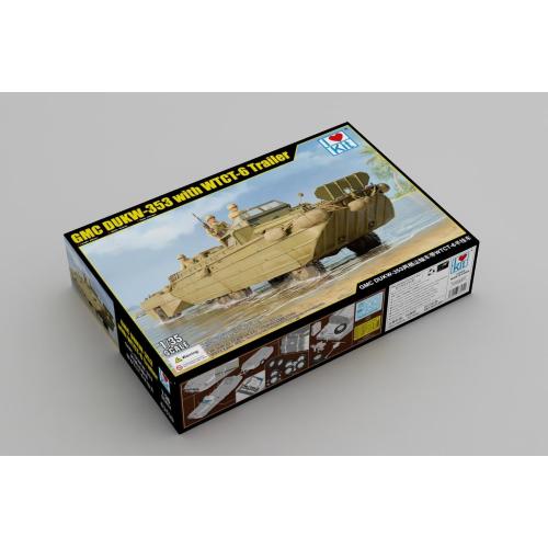 1:35 I LOVE KITt Gmc Dukw-353 With Wtct-6 Trailer ILK63539