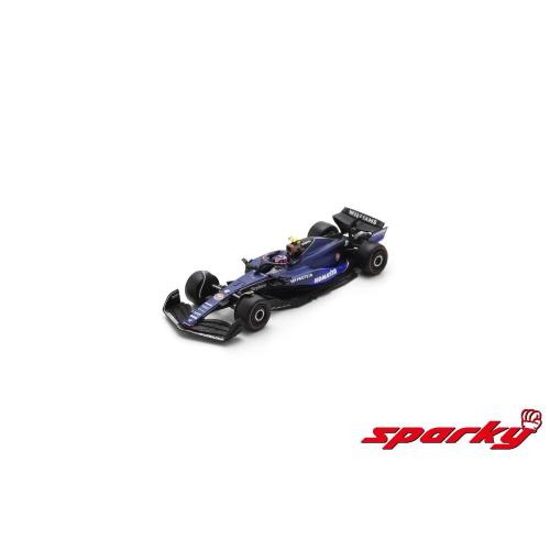 1:64 SPARK Williams F1 Fw46 Team Williams Racing #2 Season 2024 Logan Sargeant Y376