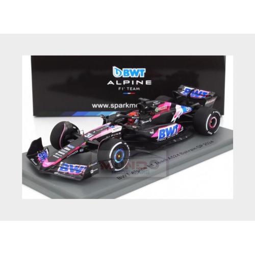 1:43 SPARK Alpine F1 A524 Team Bwt Alpine #31 Bahrain Gp 2024 Esteban Ocon S9518