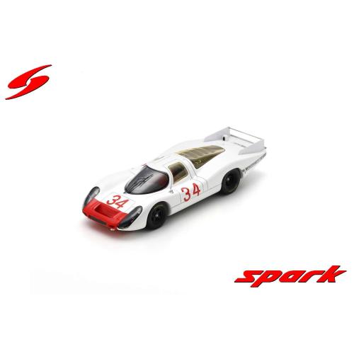 1:43 SPARK Porsche 908Lh 3.0L Test 24H Le Mans 1968 Rolf Stommelen S9241