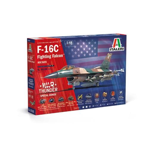1:48 ITALERI F-16C Fighting Falcon War Thunder IT35105