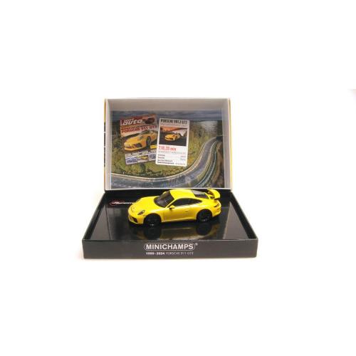1:43 MINICHAMPS Porsche 911 Gt3 Yellow Sport Auto 2017 410066029