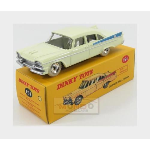 1:43 EDICOLA Dodge Royal Sedan 1955 Cream Light Blue 191-ABDKT043