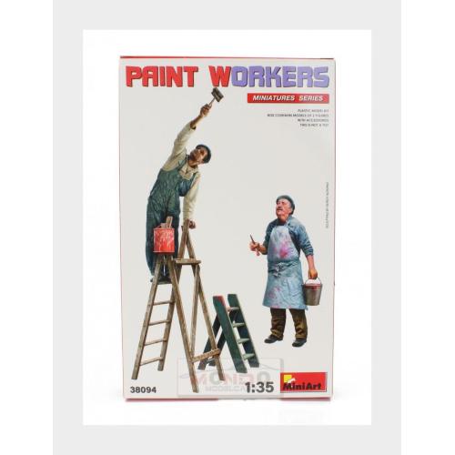 1:35 MINIART Figures Paint Workers Kit MA38094
