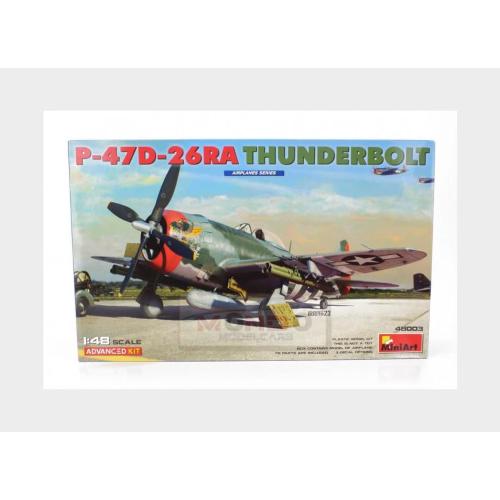 1:48 MINIART Dragon Wings P-47D-26Ra Thunderbolt Airplane Military 1942 Kit MA48003