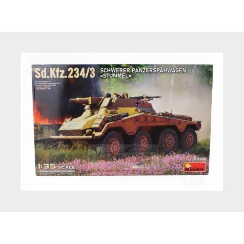 1:35 MINIART Tank Sd.Kfz. 234Kit3 Stummel Military 1945 Kit MA53001