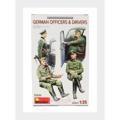 1:35 MINIART Figures German Officiers Military And Drivers Kit MA53030