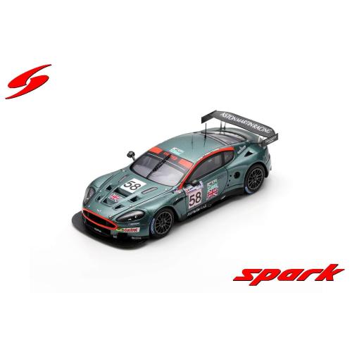 1:43 SPARK Aston Martin Dbr9 6.0L V12 Team Aston Martin Racing #58 24H Le Mans 2005 Peter Kox Pedro Lamy Tomas Enge S5850