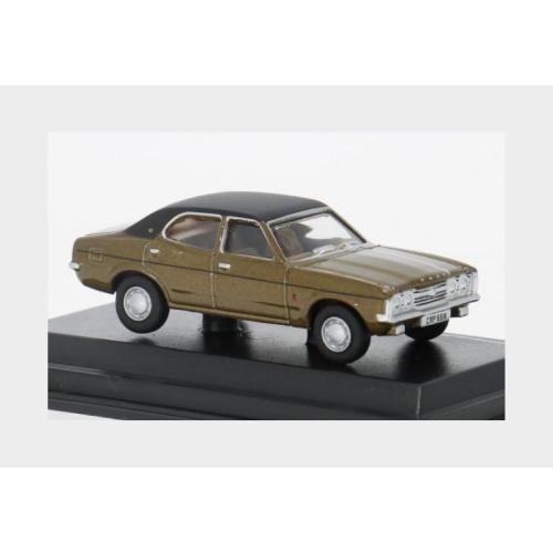 1:76 OXFORD Ford England Cortina Mkii 1969 Brown Black OXF76COR3011