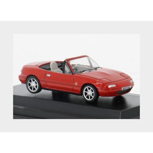 1:76 OXFORD Mazda Mx-5 Spider Cabriolet Open 2006 Red OXF76MAZ001