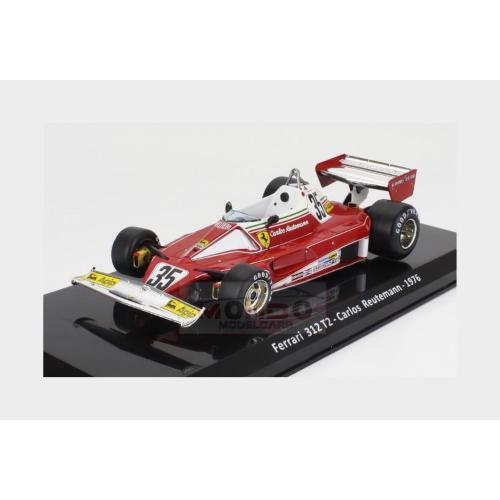 1:24 EDICOLA Ferrari F1 312 T2 #35 Season 1976 Carlos Reutemann With Showcase Red MY3ALA0011