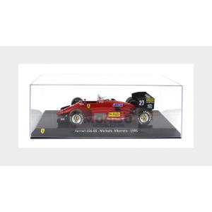 1:24 EDICOLA Ferrari F1 156-85 #27 Season 1985 Michele Alboreto With Showcase Red Black MY3ALA0029
