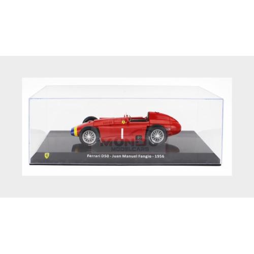 1:24 EDICOLA Ferrari F1 D50 #1 World Champion Season 1956 Juan Manuel Fangio With Showcase Red MY3ALA0022