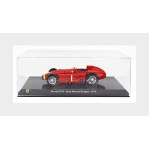 1:24 EDICOLA Ferrari F1 D50 #1 World Champion Season 1956 Juan Manuel Fangio With Showcase Red MY3ALA0022