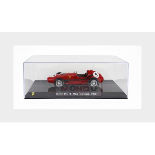 1:24 EDICOLA Ferrari F1 Dino 246 #5 World Champion 1958 Mike Hawthorn With Showcase Red MY3ALA0025