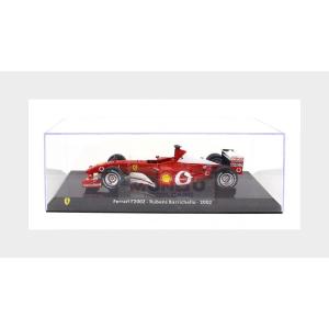 1:24 EDICOLA Ferrari F1 F2002 #2 Season 2002 Rubens Barrichello With Showcase Red MY3ALA0010