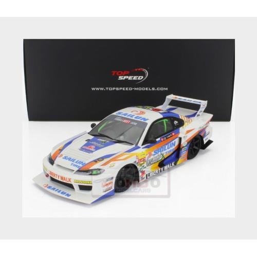1:18 TRUESCALE Nissan Silvia (S15) Lb Super Silhouette #555 Formula Drift Japan 2023 TS0586