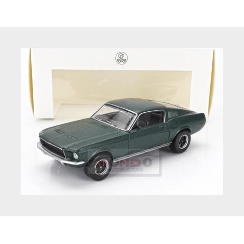 1:43 NOREV Ford Usa Mustang Gt Fastback Coupe 1968 Satin Green Met NV430501-3