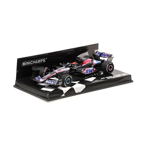 1:43 MINICHAMPS Alpine F1 A524 Team Bwt Alpine #31 Season 2024 Esteban Ocon Black Blue Pink 417240131