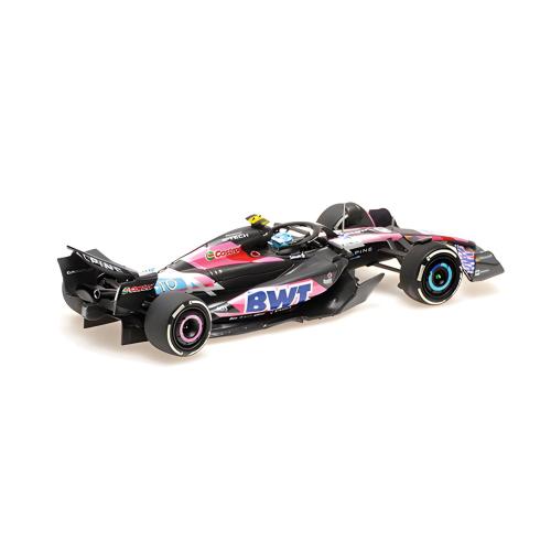 1:43 MINICHAMPS Alpine F1 A524 Team Bwt Alpine #10 Season 2024 Pierre Gasly Black Blue Pink 417240110
