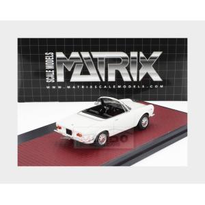 1:43 MATRIX Alfa Romeo Giulia Gt Cabriolet Spider Prototipo 1963 White MX40102-142