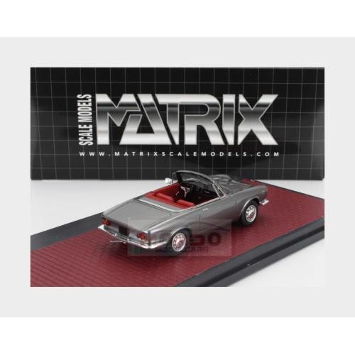 1:43 MATRIX Alfa Romeo Giulia Gt Cabriolet Spider Prototipo 1963 Grey Met MX40102-143