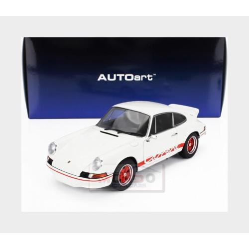 1:18 AUTOART Porsche 911 Carrera Rs 2.7 Coupe 1973 White Red AA78030