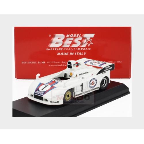 1:43 BEST Porsche Porsche 908/4 Team Martini Racing #1 Press 1978 White BE9432-2