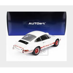 1:18 AUTOART Porsche 911 Carrera Rs 2.7 Coupe 1973 White Red AA78030