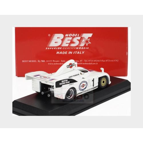 1:43 BEST Porsche Porsche 908/4 Team Martini Racing #1 Press 1978 White BE9432-2