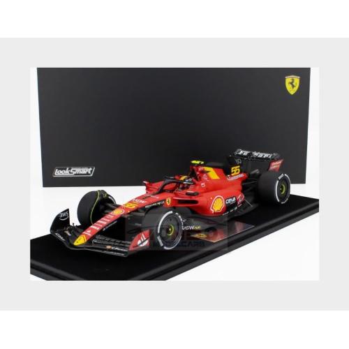 1:18 LOOKSMART Ferrari F1 Sf-23 Team Scuderia Ferrari #55 Monza Italy Gp 2023 Carlos Sainz Red Black LS18F1048