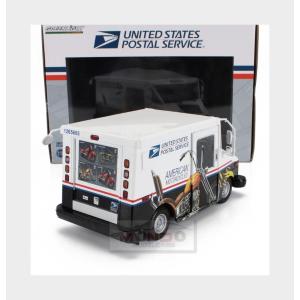1:18 GREENLIGHT Grumman Llv Truck Van Usps Mail Post American Motorcycles 2010 White Black GREEN13643