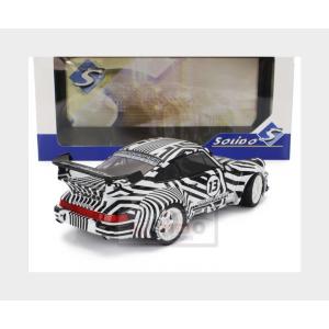 1:18 SOLIDO Porsche 911 964 Rwb #13 Body Kit The Zebra 1994 White Black SL1807513