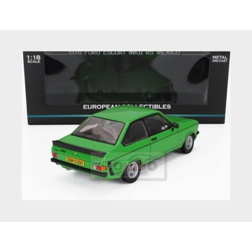 1:18 SUNSTAR Ford England Escort Mkii Rs Mexico Rhd 1976 Green SS4635R