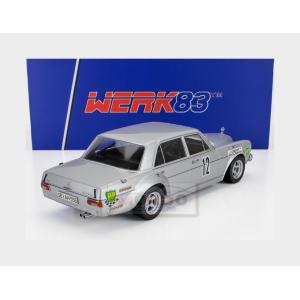 1:18 WERK83 Mercedes Benz 300 Sel 6.8 Amg #12 12H Paul Ricard 1971 Klaus Behrmann Jean Pierre Jabouille Jose Dolhem Silver W18030004