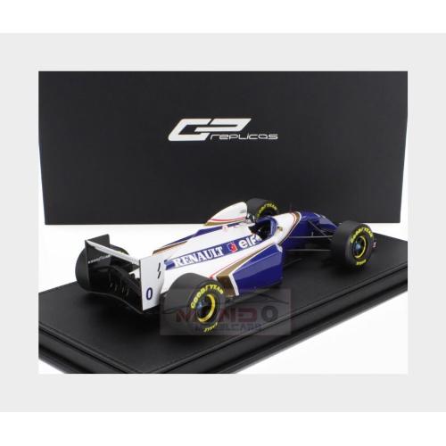 1:18 GP REPLICAS Williams F1 Fw16 Team Rothmans Renault #0 2Nd Brazilian Gp (With Pilot Figure) 1994 Damon Hill Blue White GP174AWD