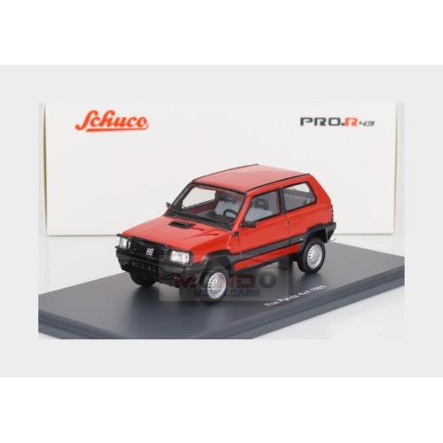 1:43 SCHUCO Fiat Panda 4X4 1989 Red 43U00053
