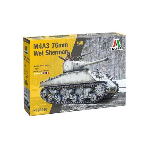 1:35 ITALERI M4A3 76Mm "Wet" Sherman Kit IT96440