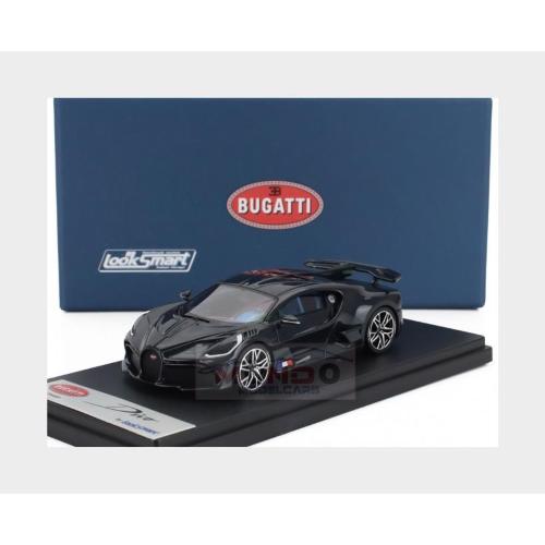 1:43 LOOKSMART Bugatti Divo 2020 Blue Carbon Glossy LS497H