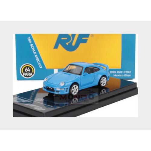 1:64 PARAGON Porsche 911 993 Ruf Ctr 2 Coupe Lhd 1995 Blue PA-55377