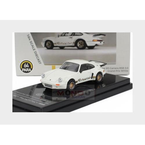1:64 PARAGON Porsche 911 Carrera Rsr 3.0 Coupe Lhd 1973 White PA-55795