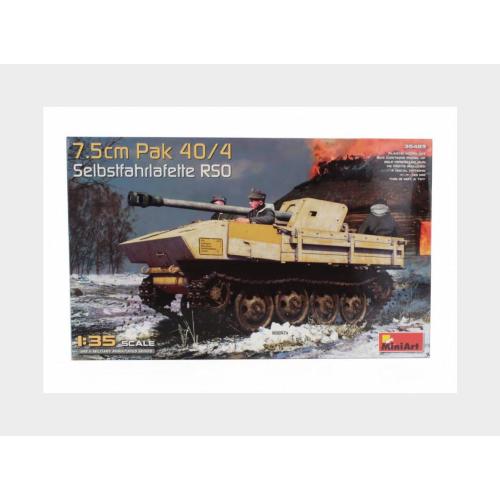 1:35 MINIART Tank Pak 40/4 Selbstfahrlafette Rso Military Kit MA35483