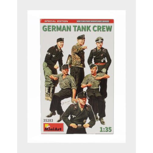 1:35 MINIART Figures Soldier Military German Tank Crew Kit MA35283