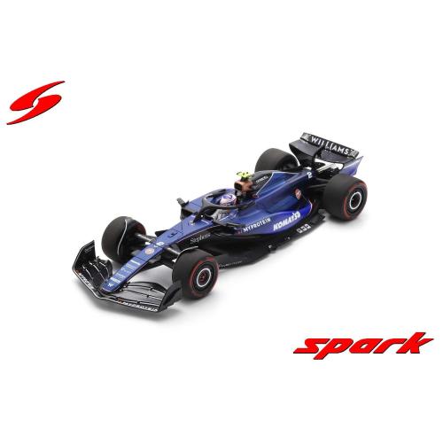 1:18 SPARK Williams Racing Fw46 #2 F1 Gp Bahrain 2024 Logan Sargeant  With Showcase 18S988