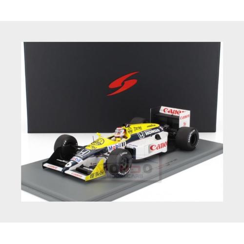 1:18 SPARK Williams F1 Fw11B Honda #6 World Champion Winner Gp Monza Italy 1987 Nelson Piquet With Showcase 18S739