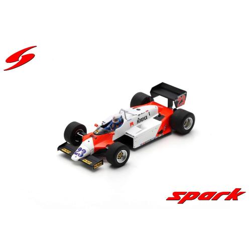 1:43 SPARK Alfa Romeo F1 183T #23 Netherlands Gp 1983 Mauro Baldi S8805