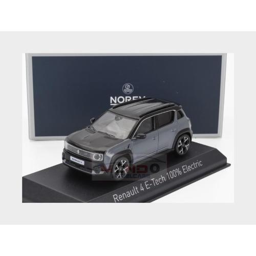 1:43 NOREV Renault R4 E-Tech 2025 Grey NV510061