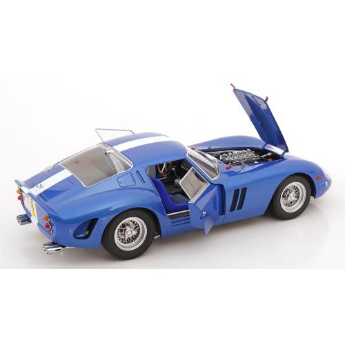 1:12 KK SCALE Ferrari 250 Gto Coupe 1962 Blue White KKDC120122-BW