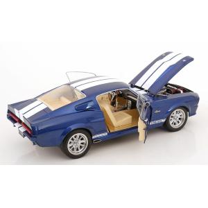 1:12 KK SCALE Ford Mustang Shelby Gt500 Eleanor 1967 Blue Metallic & White KKDC120174