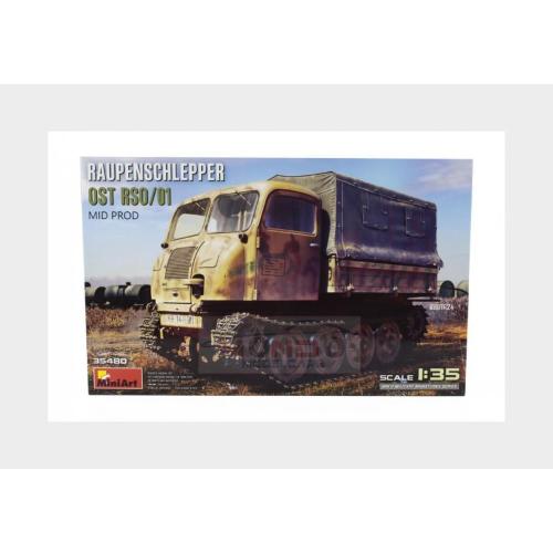 1:35 MINIART Steyr Rso/01 Tank Truck Military Cingolato Kit MA35480